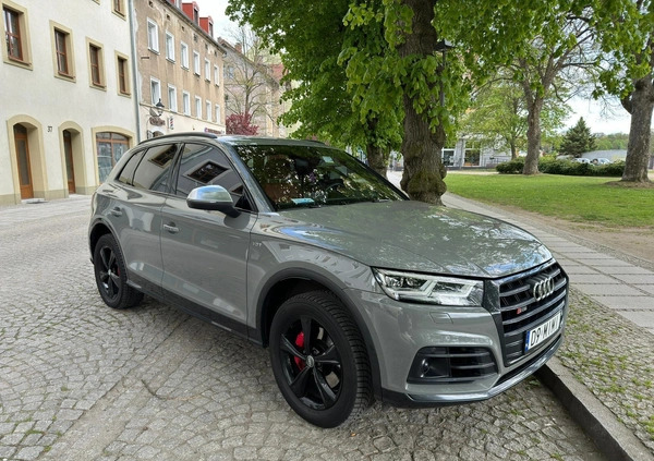 Audi SQ5 cena 169000 przebieg: 130000, rok produkcji 2019 z Zgorzelec małe 211